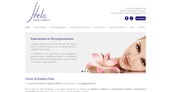 Desktop Screenshot of esteticastela.com